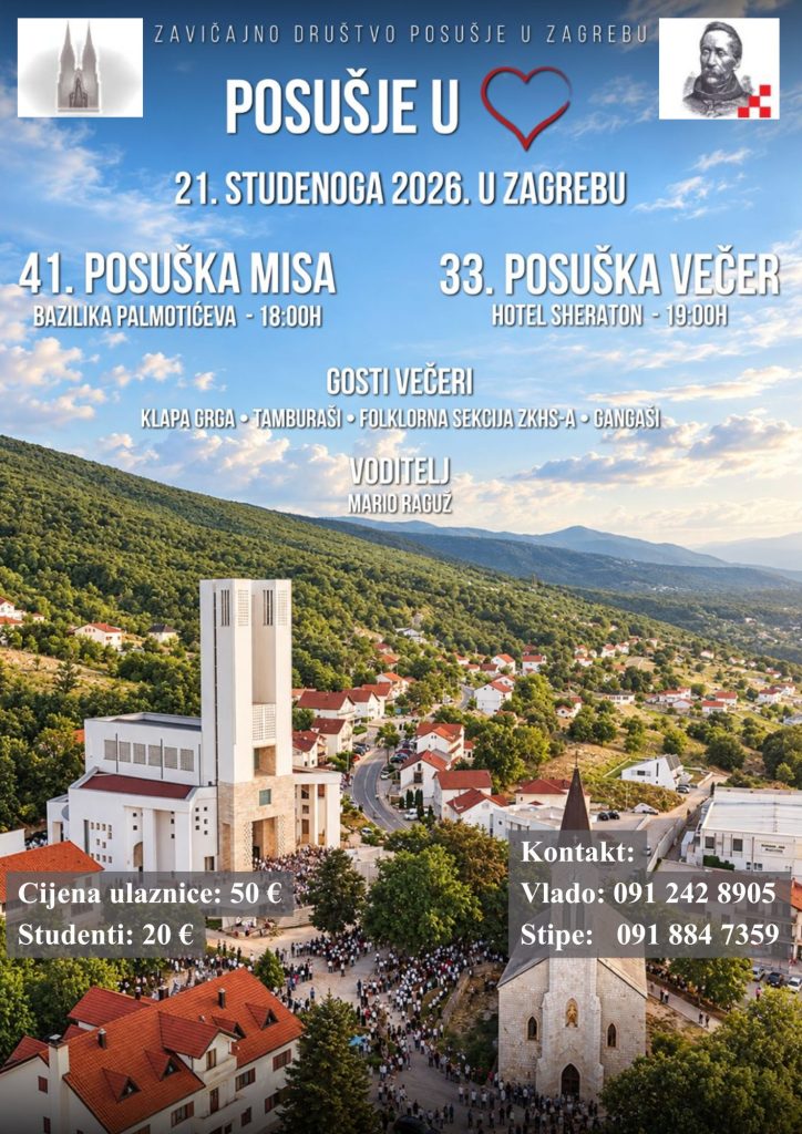 Posušje u srcu – 41. Posuška misa i 33. Posuška večer